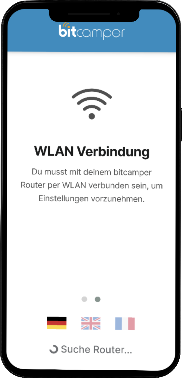 Smartphone Verbindung WLAN